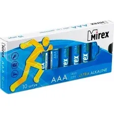 Батарейка AAA LR03 "Mirex" (10 шт.)