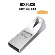 USB Flash Maxvi MK2 16GB (серебристый)
