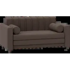 Диван Лига диванов Benifit 130999 (рогожка амур 05 коричневый)