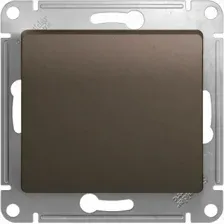 Выключатель Systeme Electric Glossa GSL000811 (шоколад)