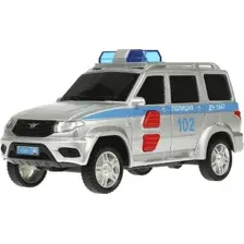 Внедорожник Технопарк Uaz Патриот Полиция PATRIOTBLACK-15PLPOL-SL