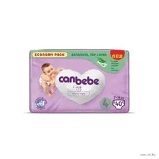 Подгузники "Canbebe" (7-14 кг; 40 шт.)