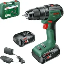 Ударная дрель-шуруповерт Bosch UniversalImpact 18V-60 06039D7102 (с 2-мя АКБ 2 Ач, кейс)