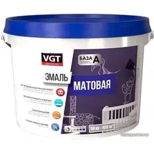 Эмаль VGT ВД-АК-1179 Универсальная Матовая RAL8011 1 кг (коричневый)