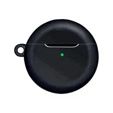 Чехол для наушников Rumi Силиконовый для Huawei Freebuds 4 (черный)