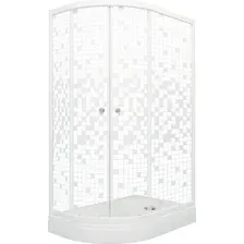 Душевой уголок Triton Коралл В Мозаика 120x80 R