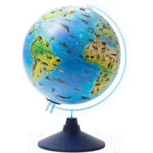 Глобус Globen Зоогеографический с подсветкой / Ве012500268