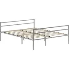 Кровать Домаклево Металика Г2+Г2 180х190 (серый)