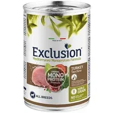 Консервированный корм для собак Exclusion Monoprotein Formula Turkey для взрослых пород с индейкой NGAUA40 (400 г)