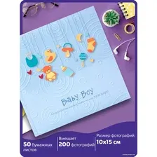 Фотоальбом BRAUBERG Baby Boy 391144