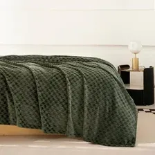 Плед Karven Фланель 1.5сп PL 013 JACQAURD v3/Green