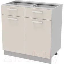 Шкаф напольный Интерлиния Компо НШ80рш2 (персидский жемчуг)