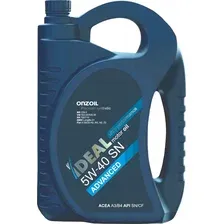 Масло моторное синтетическое ONZOIL IDEAL 5W-40 SN 4,5 л.