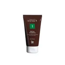 Шампунь для волос System 4 1 Special Shampoo Для нормальной и жирной кожи головы (75мл)