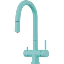 Смеситель Omoikiri Akita-S AZ (azur blue)