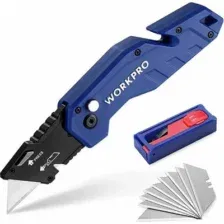 Нож строительный Workpro WP211008