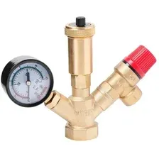 Запорная арматура Vieir Группа безопасности котла латунная (мини) 1"x3 AQ1123