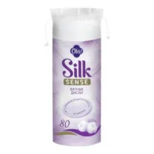 Ватные диски Ola Silk Sense, 80 шт