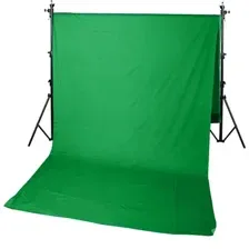 Фон для съемки GreenBean хромакей Field 2.4 х 5.0 Green
