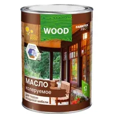 Масло колеруемое для террас и садовой мебели FARBITEX ПРОФИ WOOD