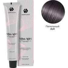 Крем-краска для волос AdriCoco Miss Adri, корректор, пепельный, 100 мл