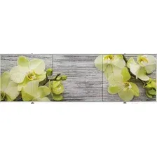 Экран для ванны Comfort Alumin Group Древесная орхидея 3D 150x50
