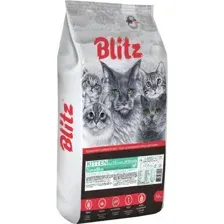 Корм для котят Blitz Kitten, 4402, полнорационный, 10 кг