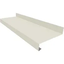 Отлив оконный Скайпрофиль 40x205x1500мм (RAL 9003 белый)