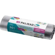 Пакеты для мусора Palisad Home 30л / 927035 (30шт, серый)
