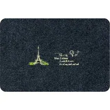 Коврик грязезащитный Qingdao Graceline Creative (50x80, Paris-Grey)