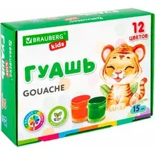 Гуашь Brauberg Kids / 192557 (12цв)