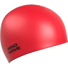 Шапочка для плавания Mad Wave Intensive Big (красный)