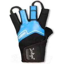 Перчатки для фитнеса Indigo SB-16-8128 (M, черный/синий)