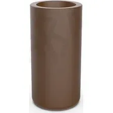 Кашпо Berkano Smoov Planter Cylinder DB (коричневый)