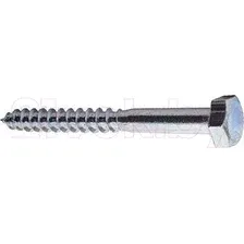 Шуруп Starfix Шестигранный 10х100 DIN 571 / SMC3-63771-50 (50шт, оцинкованный)