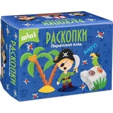 Набор для опытов Раскопки Пиратский клад dig-51