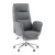Офисное кресло TopChairs Solid с оттоманкой DD-004-OT серый