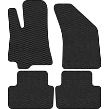Комплект ковриков для авто Alicosta Daewoo Sens (cедан / T100) 2002 - 2007 (черный, ромб)
