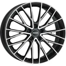 Литой диск MAK Speciale 22x10" 5x112мм DIA 66.6мм ET 37мм Black Mirror