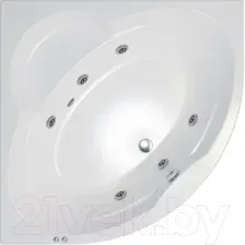 Ванна акриловая Triton Троя 150x150 Экстра Базовая Flat (с гидромассажем)
