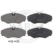 Тормозные колодки дисковые передняя ось A.B.S. 37342
