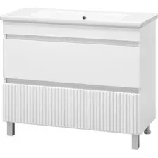 Misty Тумба с умывальником Мира 100 П-Мир-01100-012Я+13100-KL