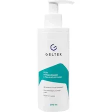 Гель для умывания Geltek с РНА кислотами (200мл)