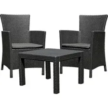Набор садовой мебели Allibert Rosario balcony set (графит)