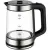 Электрочайник Brevio Glass Kettle BV1706 (черный)