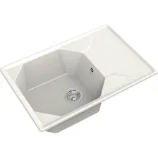 Кухонная мойка GranFest GF-U-740L (белый)