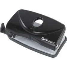 Дырокол Brauberg с линейкой, 222537