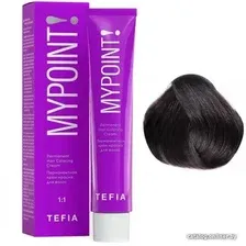 Гель-краска Tefia Mypoint Tone On Tone 6.81 (темный блондин коричнево-пепельный)