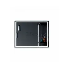 Зеркало для ванной с подсветкой АЛМАЗ-ЛЮКС 900х700 (Dallas 9070d-6)