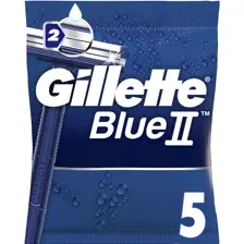 Бритвы GILLETTE Blue II одноразовые, 5 шт